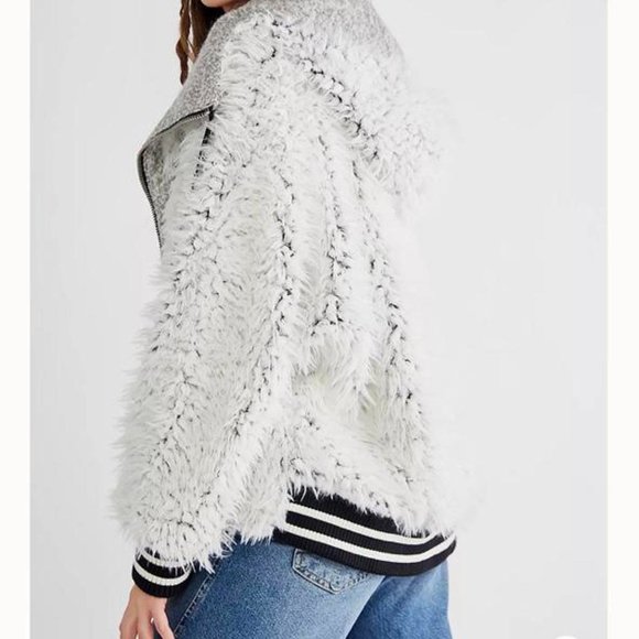 Free People Fluffy Dolman Jacket - Picture 3 of 8